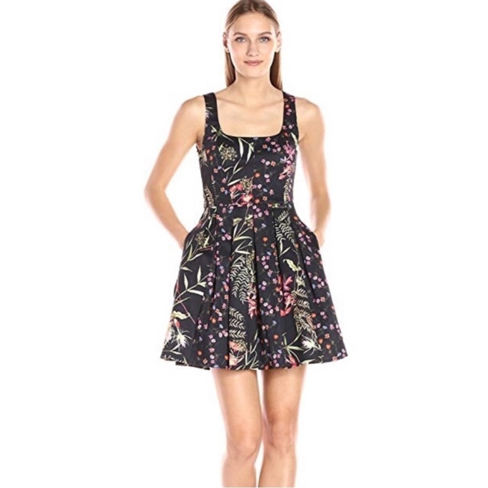 French Connection Bluhm and Botero Mix Dress